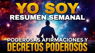 YO SOY  POTENTES Afirmaciones y PODEROSOS Decretos [upl. by Sherrod]