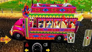 Pak Bus stimulator 1990 pak Bus New Game play 2024 [upl. by Arnold256]