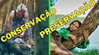 ATUALIZADO  QUAL A DIFERENÇA ENTRE PRESERVAÇÃO E CONSERVAÇÃO [upl. by Aynekal]