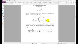 Rayleigh Method EX3 amp Dunkerley’s Formula [upl. by Converse]