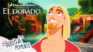 Welcome To The Lost City Of Gold⚱️  Road To El Dorado  Movie Moments  Mega Moments [upl. by Itisahc11]