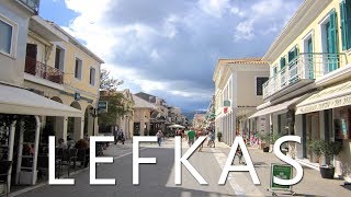 Lefkas town Lefkada Greece [upl. by Eeryt]