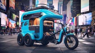 quotEcoFriendly Adventures Await 2025 Tricycle CamperquotTricycleCamper2025 AdventureTravel🚀🚀🚀🚀🛵 [upl. by Shelman]