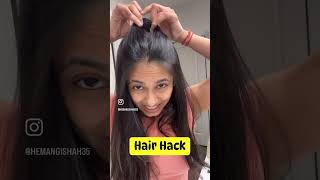 Hair hack hair hairhack hairhacks101 hairhacks hairstyles hairtutorial hacks beutyhack [upl. by Analeh329]