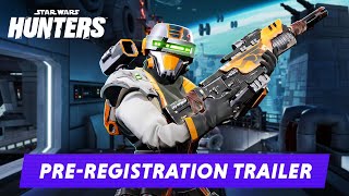 Star Wars Hunters PreRegistration Trailer [upl. by Kutzer]