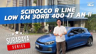 SCIROCCO R LINE LOW KM 30RB DIJUAL [upl. by Htaek]