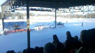 Fire on Ice Snowmobile Races [upl. by Suhcnip699]