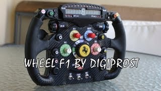 WHEEL FERRARI F1 BY DIGIPROST MOD THRUSTMASTERS T500RS [upl. by Marilin984]