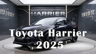 2025 Toyota Harrier Review Is This the Future of SUVs [upl. by Retsila]