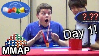 2013 Rubiks Cube World Championship Day 1 [upl. by Maidy]