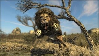 Cabelas Dangerous Hunts  Hunting LioNS 1080p [upl. by Helaine]