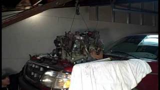 40 SOHC Ford Explorer Engine Replacement part 3 [upl. by Anilok436]