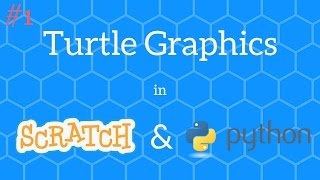 Turtle in Scratch en Python 1 [upl. by Norvun797]