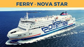 Arrival of ferry NOVA STAR Nynäshamn Polferries [upl. by Earb698]