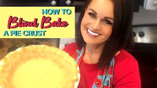 how to blind bake pie crust [upl. by Lianne]