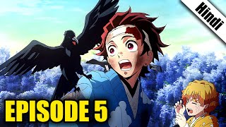 Demon Slayer Episode 5 Explained in Hindi  Demon Slayer season 1 ep 5 [upl. by Criswell638]