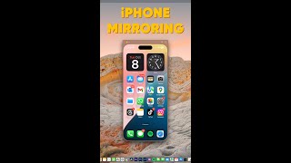 iPhone Mirroring on MacOS Sequoia Game Changer🔥🔥 [upl. by Billen]