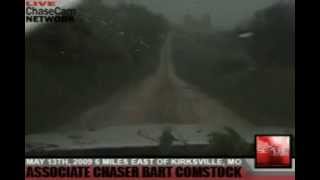 INSANE FOOTAGE OF DEADLY KIRKSVILLE MO TORNADO 51309 [upl. by Aduhey]