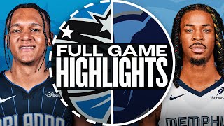 MAGIC at GRIZZLIES  FULL GAME HIGHLIGHTS  October 26 2024 [upl. by Anuala]