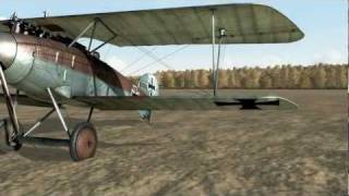 Albatros DIII demo flight in quotRise Of Flightquot [upl. by Cassandry]