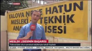 Meslek Lisesinin Edebiyat Başarısı  TRT HABER [upl. by Anastice]