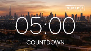 5 MINUTE Timer ⏱️  Relaxing LoFi Music and Alarm  🎶 timer countdown [upl. by Chrissie]