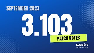 Patch 3103 [upl. by Fitzgerald]