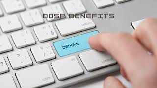 ODSP Ontario Disability Support Program Benefits [upl. by Dlanor]