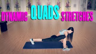 DYNAMIC QUADS AND HAMSTRINGS STRETCHES [upl. by Sukin402]