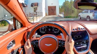 2021 Aston Martin DBX  POV Test Drive by Tedward Binaural Audio [upl. by Attenej877]