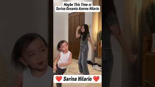 WOW MAYBE THIS TIME NI SARINA OCEANIA AZORES HILARIO😂 sarina shorts MaritesAkoTV [upl. by Guarino]