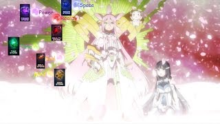 Yuuna kill God with Infinity Gauntlet  Yuuki Yuuna wa Yuusha de Aru Yuusha no Shou Eng sub [upl. by Assilrac]