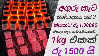 Earn Rs 100000 with this Charcoal Cube Making Make 1 Lakh How to Earn Money with Charcoal Cubes [upl. by Ivek]