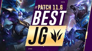 The BEST Junglers For All Ranks  Patch 117  Tier List League of Legends Season 11 [upl. by Roleat]