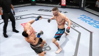 UFC 268  Justin Gaethje vs Michael Chandler Full Fight Highlights  UFC Lightweight UFC 4 [upl. by Acie]