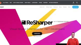 Install Resharper  Helper tool for VS [upl. by Atinauj]