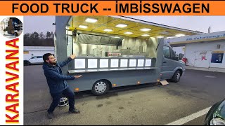 FOODTRUCK  İMBİS WAGEN  SEYYAR BÜFE  ALMANYAYA TESLİM EDİCEĞİM YENİ PROJEM BİTTİ [upl. by Akapol]