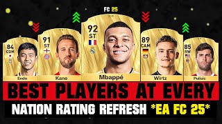 FIFA 25  TOP 3 BEST PLAYER RATINGS at Every Nation EA FC 25 😱🔥 ft Mbappe Kane Pulisic… [upl. by Hisbe319]