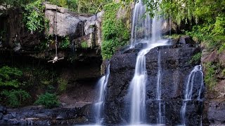 Тайланд остров Ко Куд дорога к водопаду Klong Chao Клонг Чао [upl. by Adnamor]