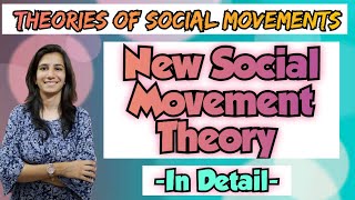 New Social Movement Theory  Theories of Social Movements for UGC NET Paper2 Education  By Ravina [upl. by Allegna]