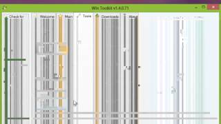 Win ToolKit  A program to modify Windows installation [upl. by Velick]