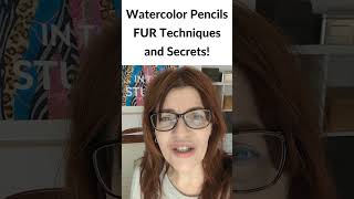 Watercolor Pencils FUR Painting Secrets [upl. by Deanne]