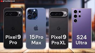 Google Pixel 9 Pro Vs iPhone 15 Pro Max Vs Samsung S24 Ultra Full Review [upl. by Cari]