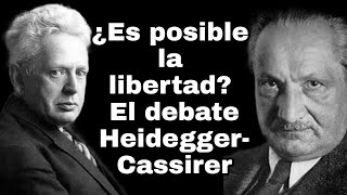 Heidegger y Cassirer el debate sobre la libertad  Sábado filosófico 54 [upl. by Revert]