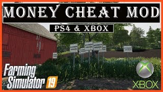 UNLIMITED MONEY MOD In Farming Simulator 19 On XboxPlayStation [upl. by Lig]