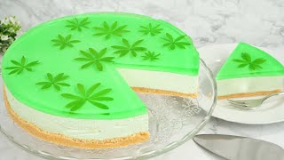 WaldmeisterTorte  Einfaches Rezept ohne backen zum Nachmachen [upl. by Sax]