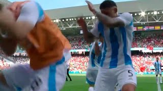 Cristian Medina Goal Offside Argentina vs Morocco match Suspend Highlights Olympic Paris 2024 [upl. by Aika766]