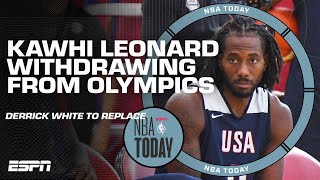 Kawhi Leonard WITHDRAWS from Team USA 🚨 Disappointing but not surprised  Zach Lowe  NBA Today [upl. by Bridwell]