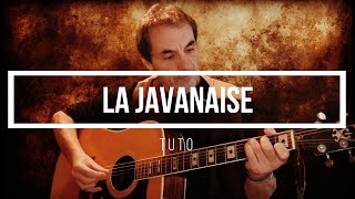 tuto LA JAVANAISE [upl. by Yanahs]