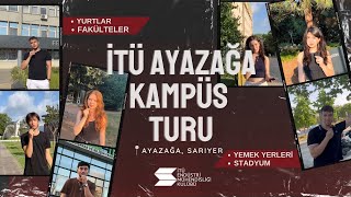 İTÜ Ayazağa Kampüs Turu  Fakülteler Yurtlar Yemek Yerleri Stadyum [upl. by Boot]